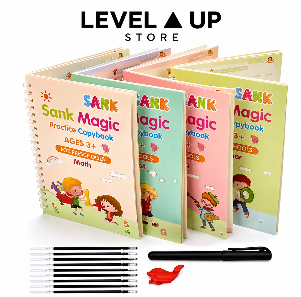 Kit Mágico de Aprendizaje 4 en 1